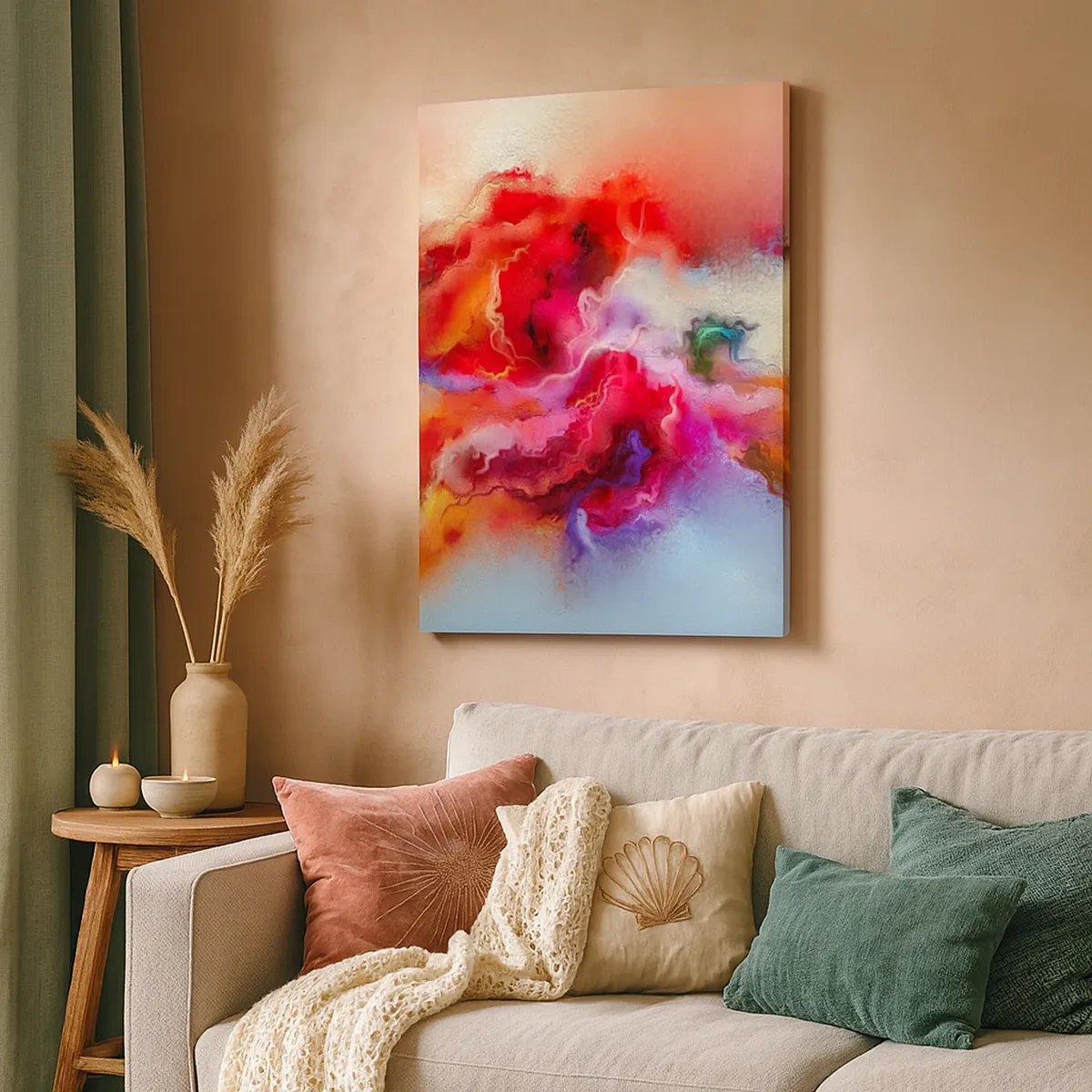 Obraz na plátne - Ako zachytiť sny - dym - 50x70 cm