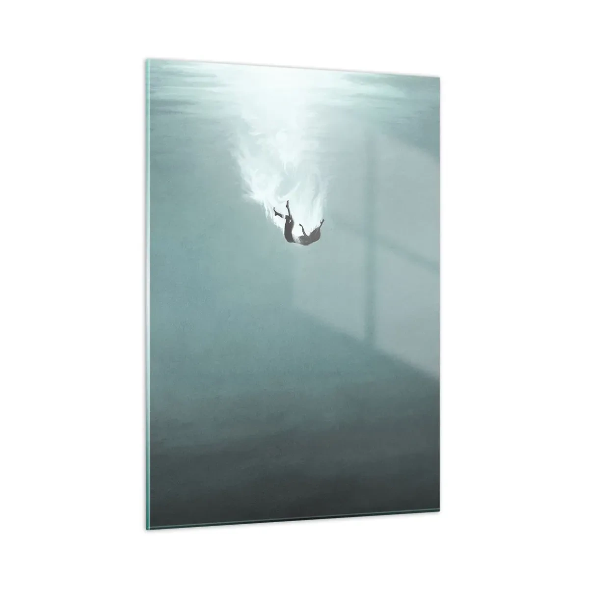Obraz na skle - V objatí oceánu - 50x70 cm
