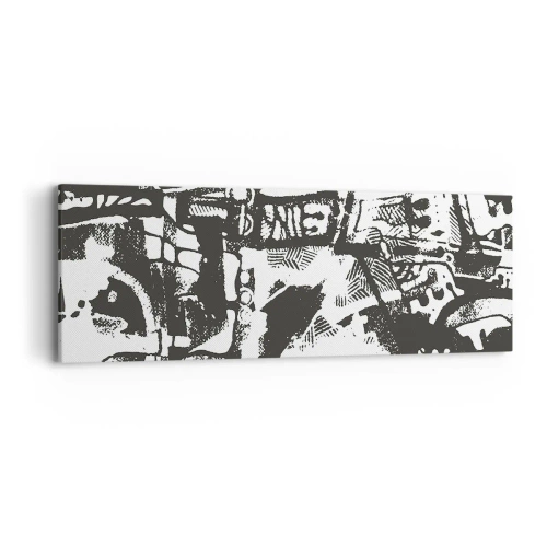 Obraz na plátne - Poriadok alebo chaos? - 90x30 cm