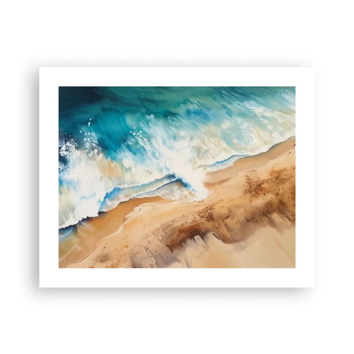 Plagát - Vlna, ktorá sa vracia - 50x40 cm