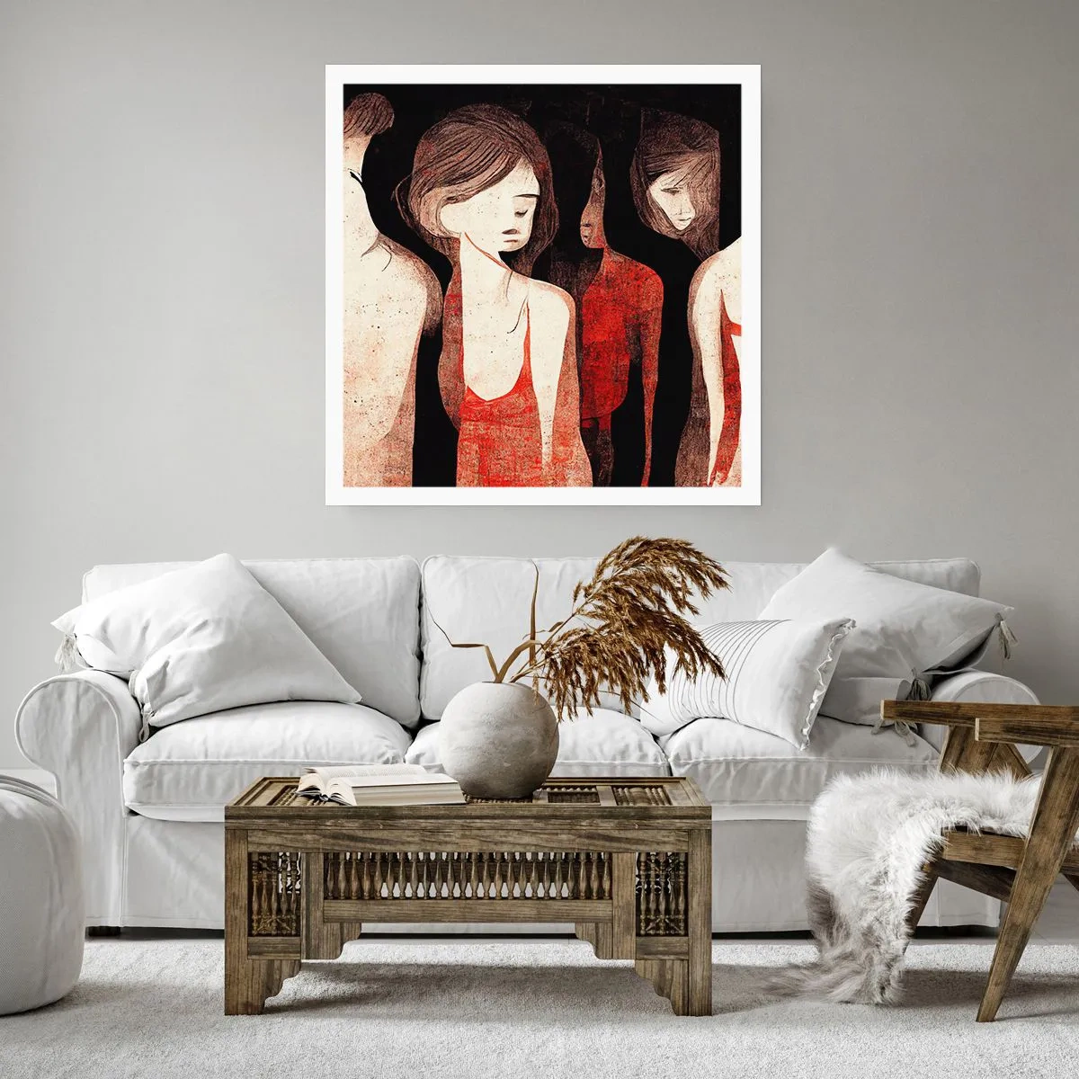 Plagát - Madony z temnoty - 40x40 cm