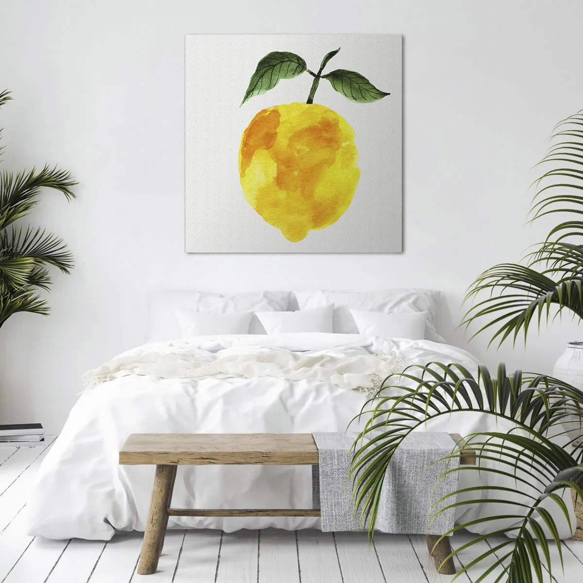 Obraz na plátne - Ako spoznať chuť slnka - 70x70 cm