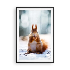 Plagát v čiernom ráme - Čo sa tak pozeráš? - 61x91 cm