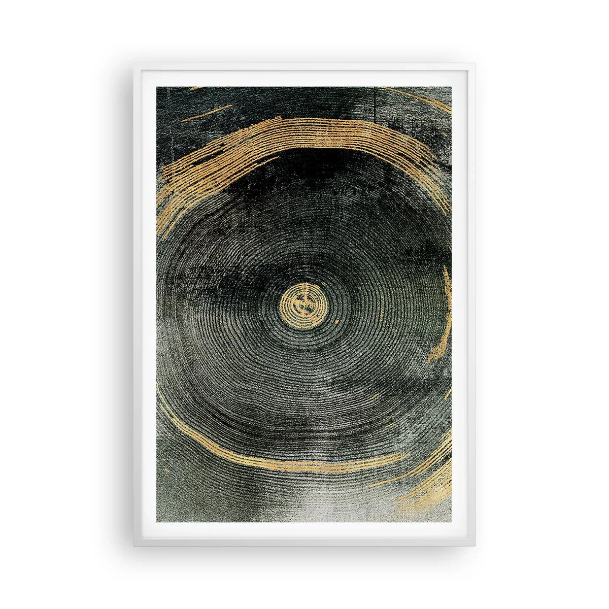 Plagát v bielom ráme - Zmena a trvanie - 70x100 cm