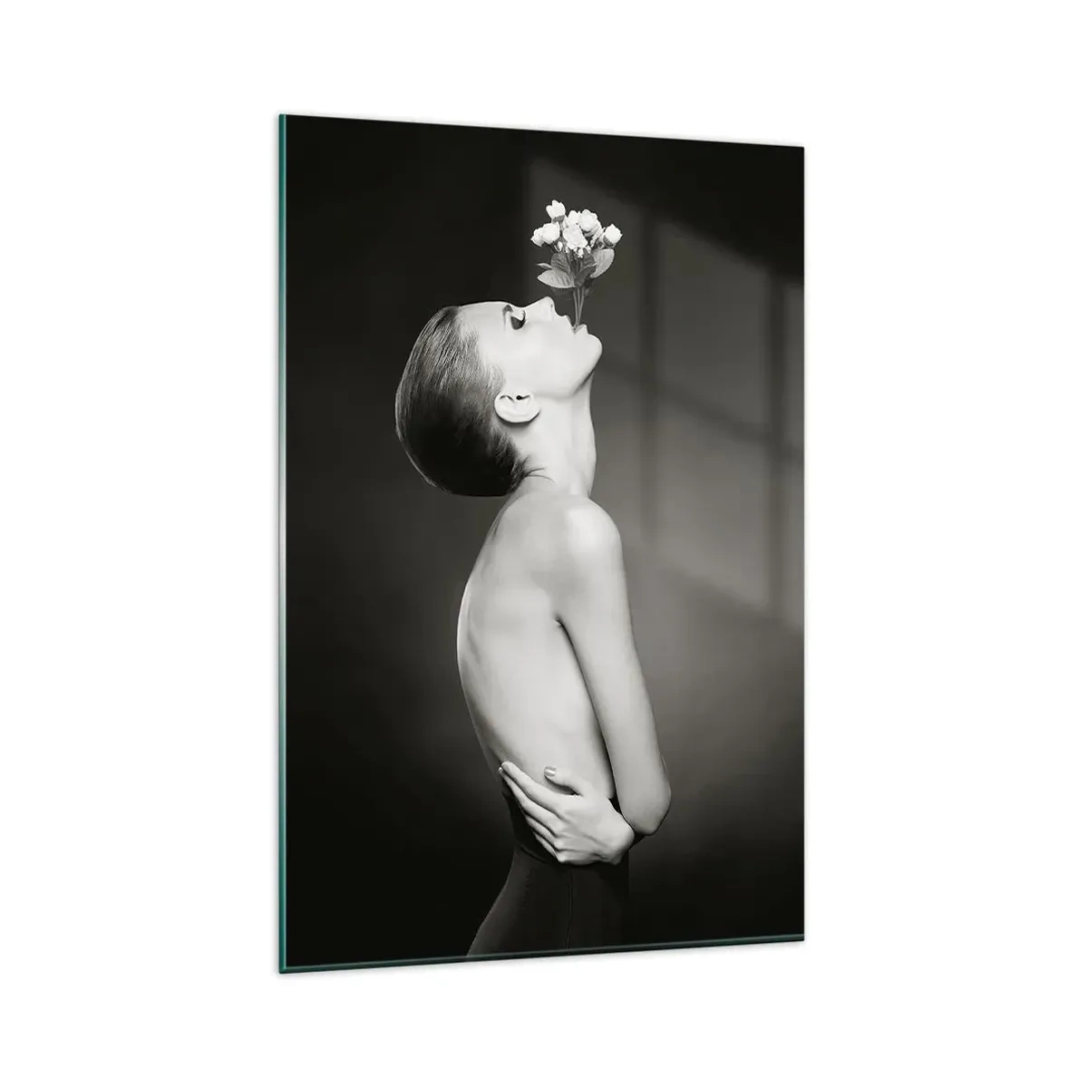 Obraz na skle - Excentrická elegancia - 80x120 cm