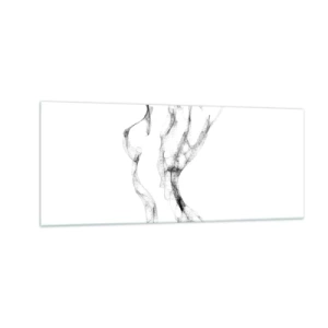 Obraz na skle - Krásna a silná - 100x40 cm