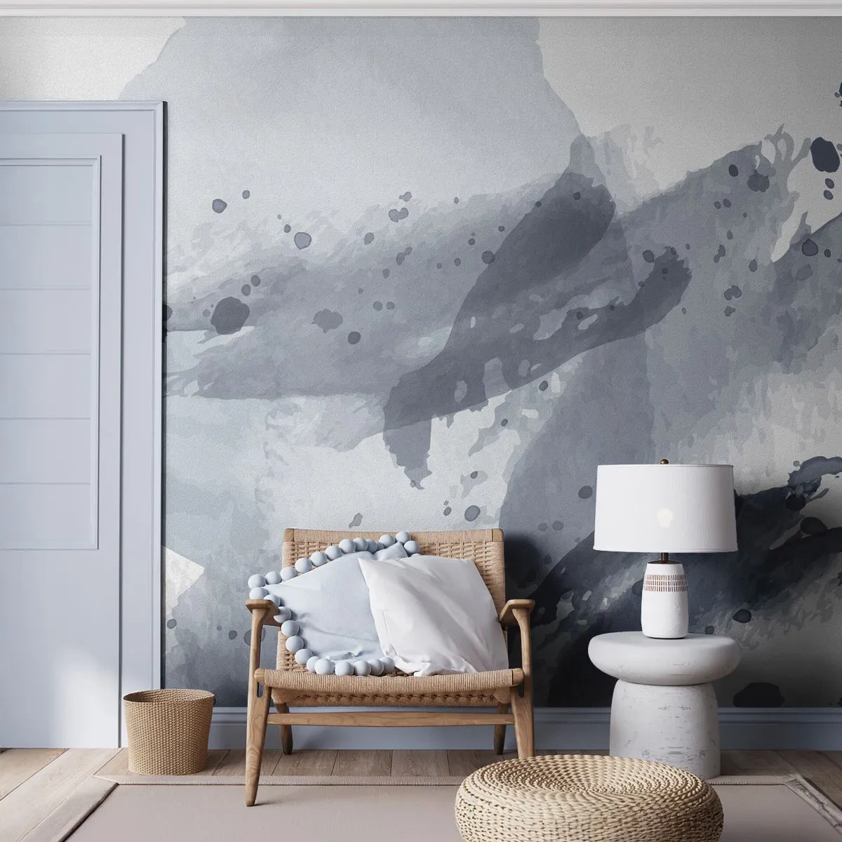 Fototapeta Premium Canvas - Štúdia o povahe vody - Abstrakcia, Kus, Moderný vzor - 250x175 cm