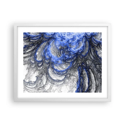 Plagát v bielom ráme - Zrod vlny - 50x40 cm