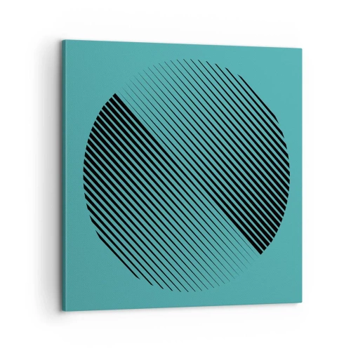 Obraz na plátne - Kruh – geometrická variácia - 60x60 cm