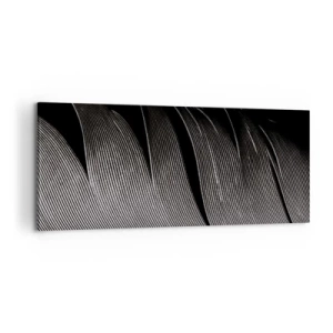 Obraz na plátne - Perie – nádherná konštrukcia - 120x50 cm