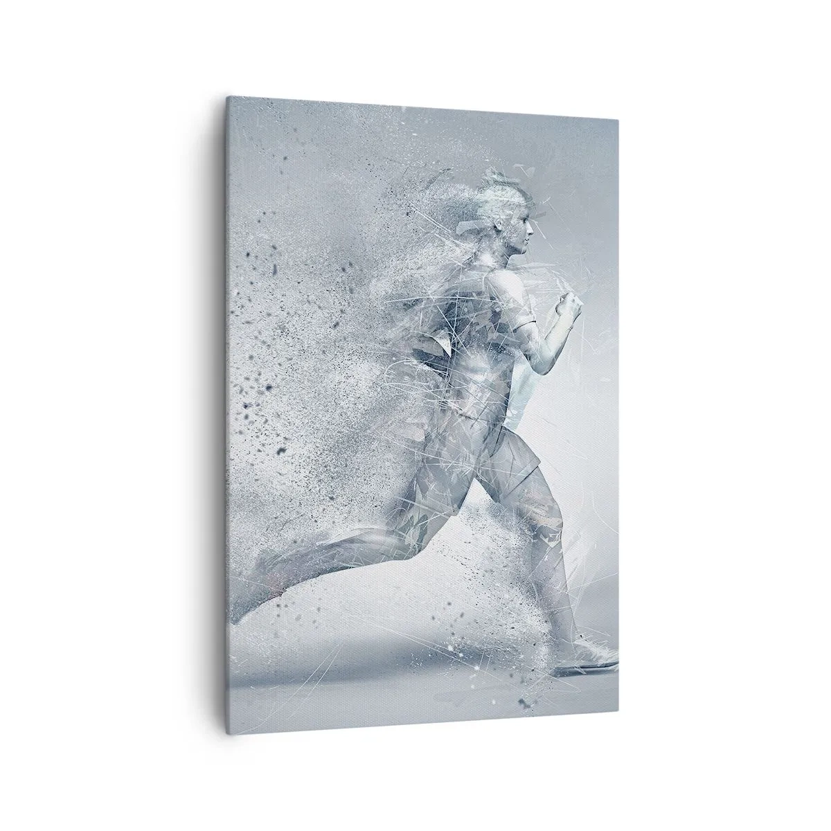 Obraz na plátne - Energia kryštalicky čistá - 70x100 cm