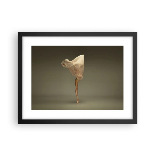 Plagát v čiernom ráme - Hneď poletí - 40x30 cm