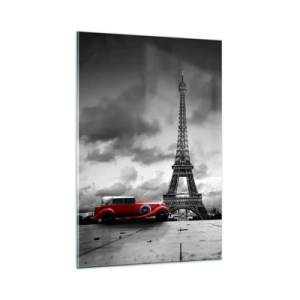 Obraz na skle - Nie tak dávno v Paríži - 80x120 cm