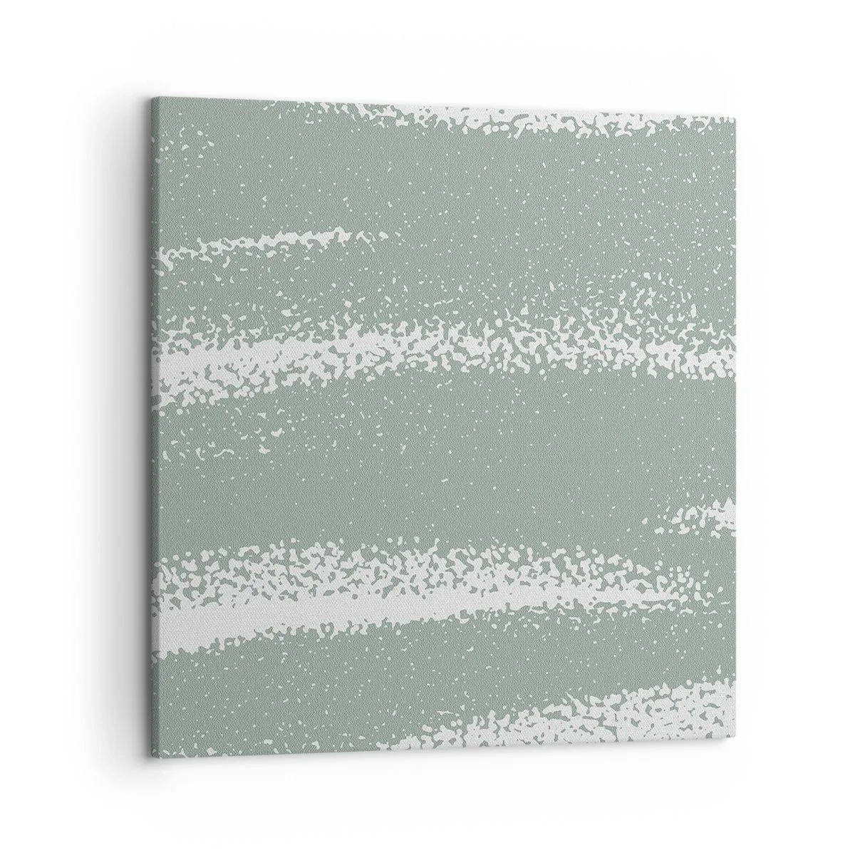 Obraz na plátne - Abstrakcia v zimnom štýle - 50x50 cm