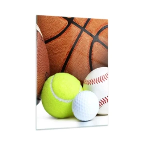 Obraz na skle - Spája nás futbal! - 50x70 cm