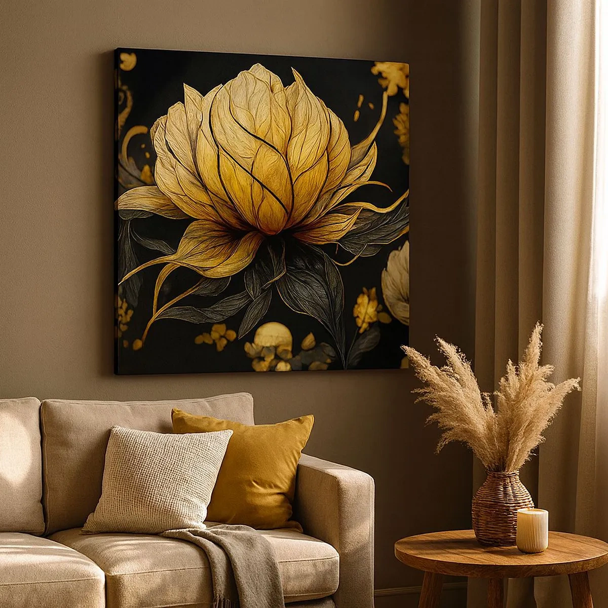 Obraz na plátne - Jemná krehkosť - 30x30 cm