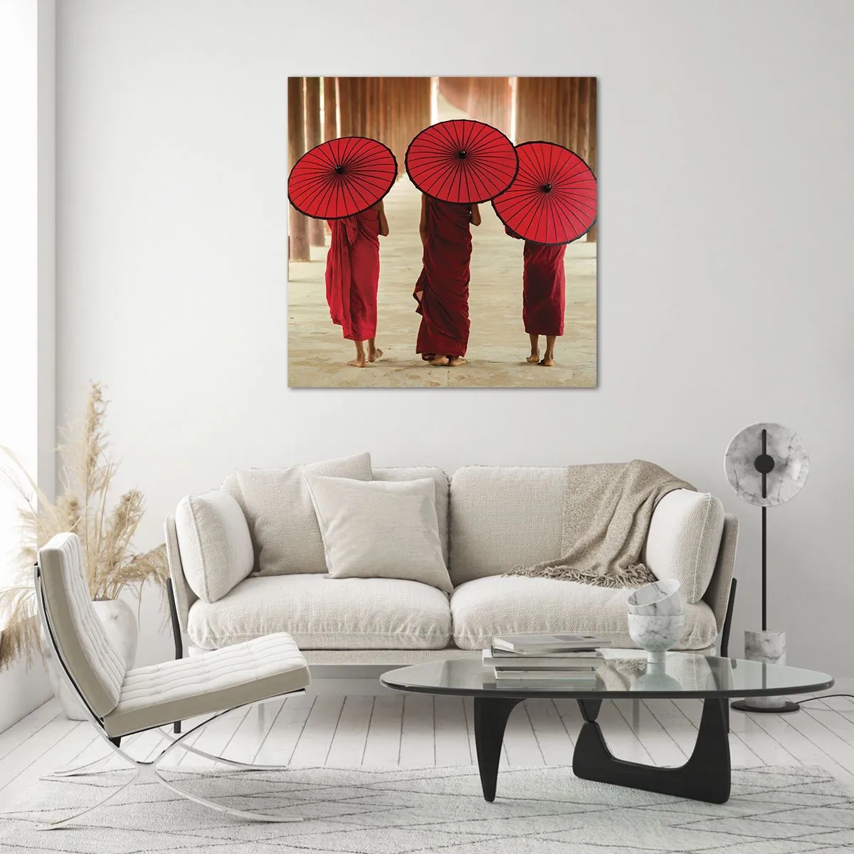 Obraz na skle - Na ceste do Čistej ríše - 30x30 cm