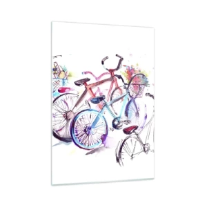 Obraz na skle - Zjazd Antimoto klubu - 50x70 cm