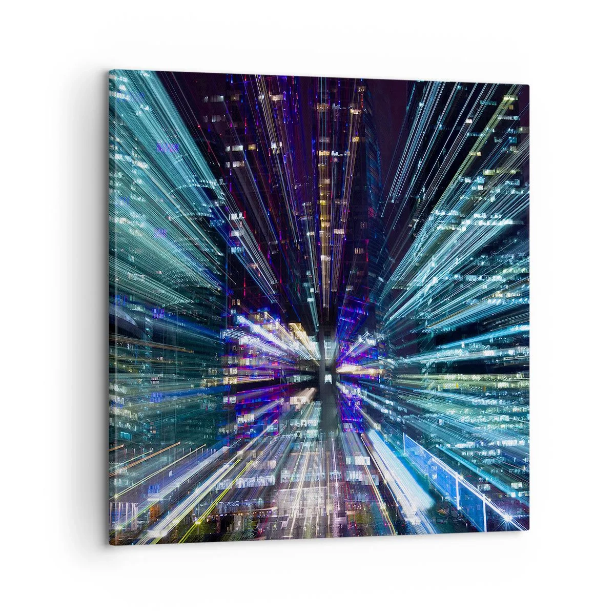 Obraz na plátne - Prechod do hyperpriestoru - 60x60 cm