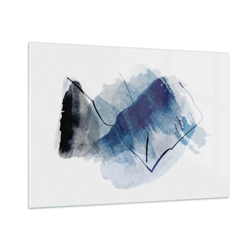Obraz na skle - Ľadová hora - 100x70 cm