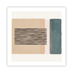 Plagát - Všetko v poriadku - 50x50 cm