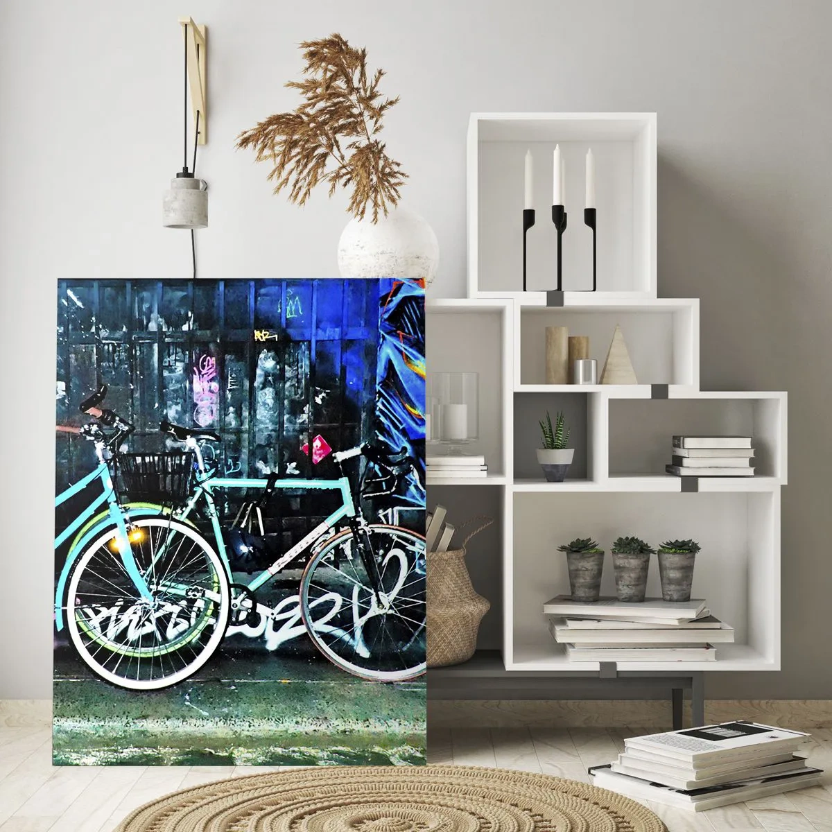 Obraz na skle - Mesto volá - 50x70 cm