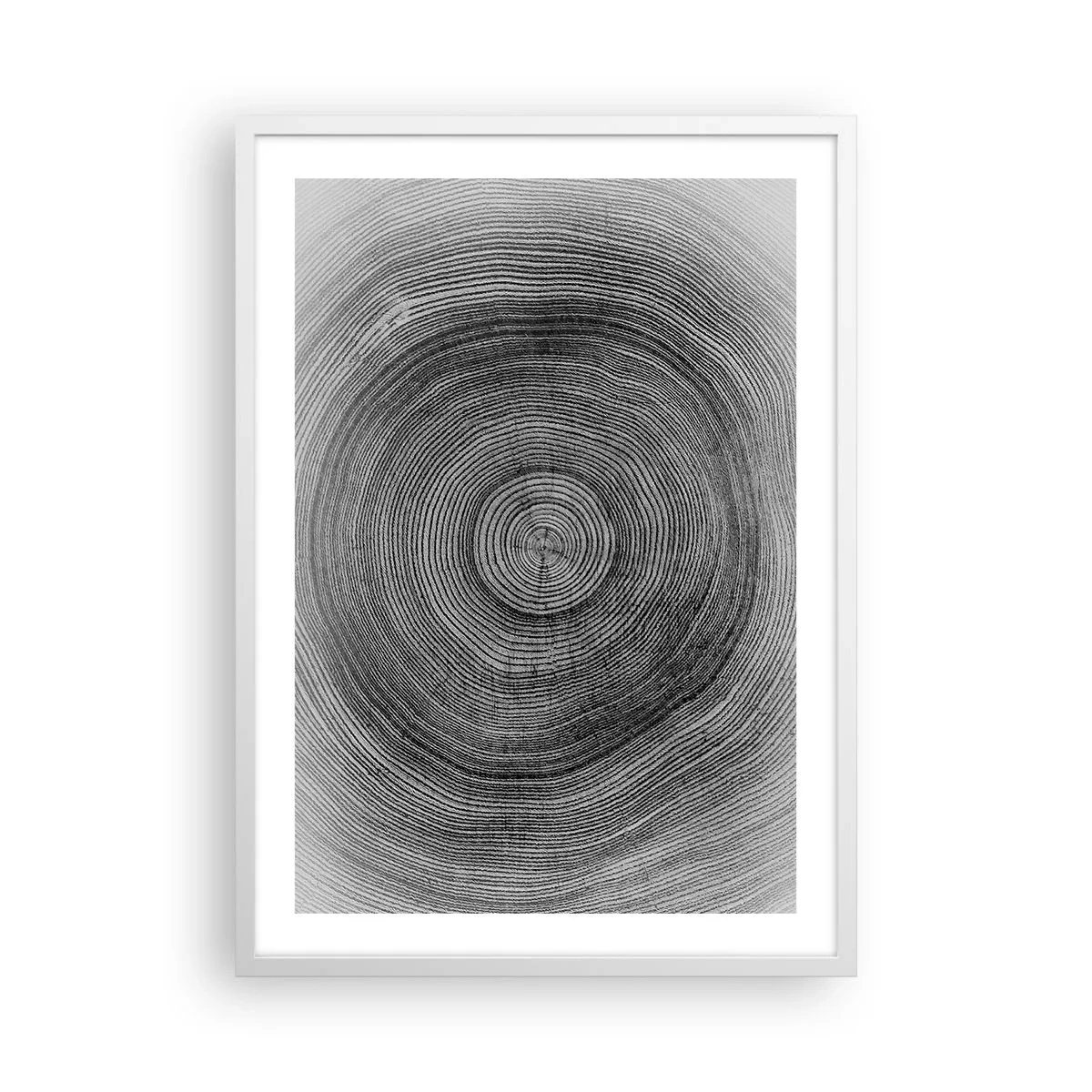 Plagát v bielom ráme - Znamenie doby - 50x70 cm