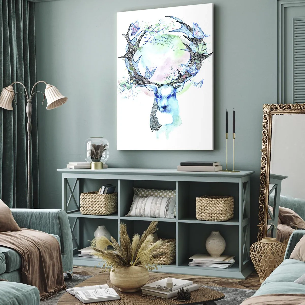 Obraz na plátne - Sila a jemnosť prírody - 80x120 cm