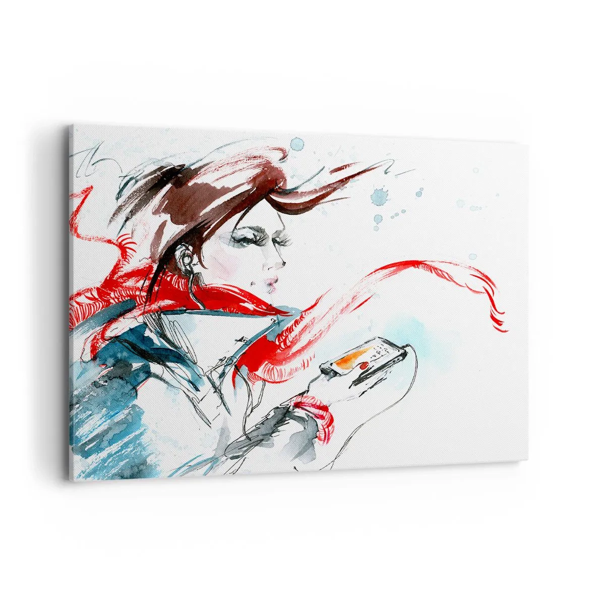 Obraz na plátne - Niečo vo mne hrá - 120x80 cm