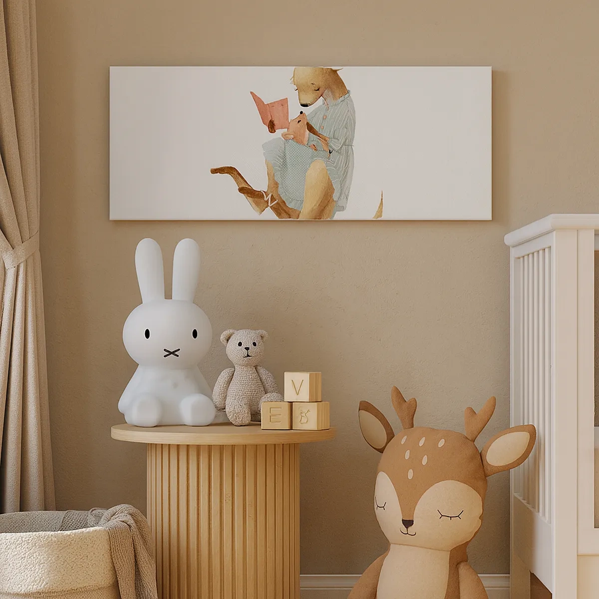 Obraz na plátne - Prečítaj mi, mama - 30x30 cm