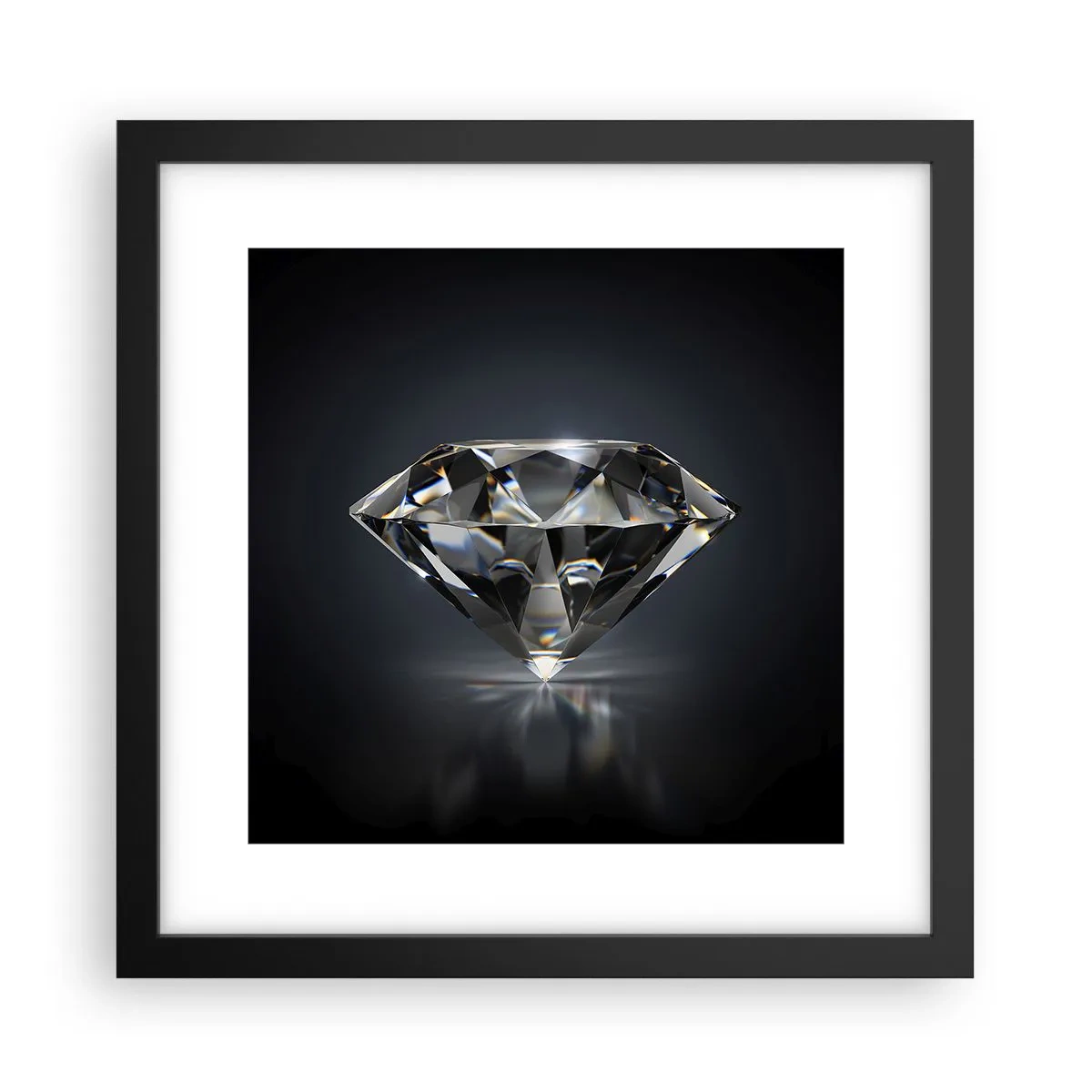 Plagát v čiernom ráme - Best girls friend - 30x30 cm