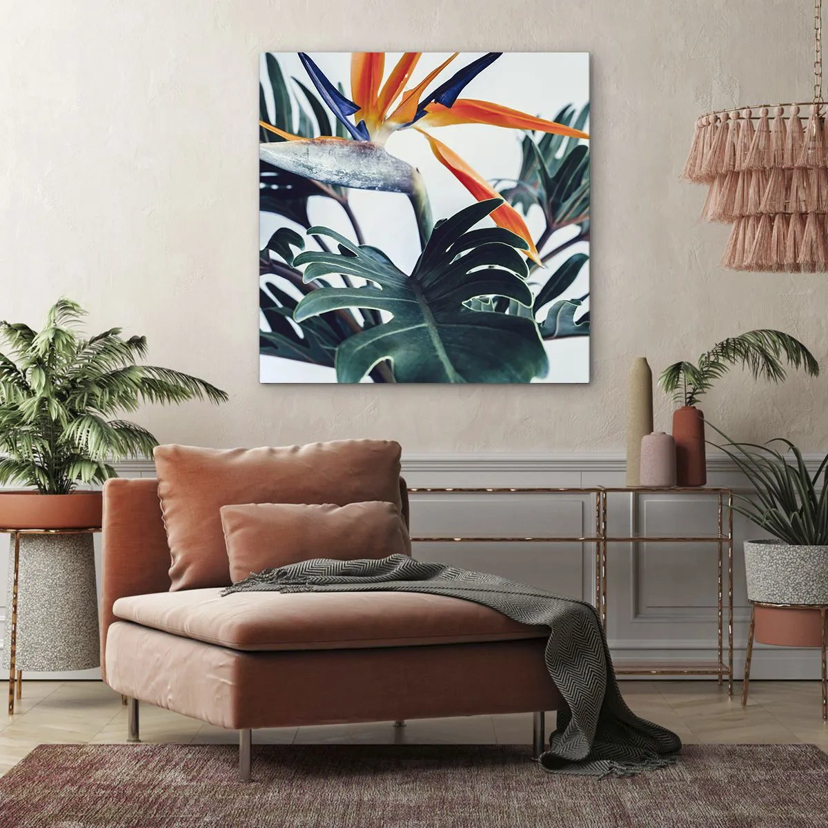 Obraz na plátne - Vtáker - 70x70 cm
