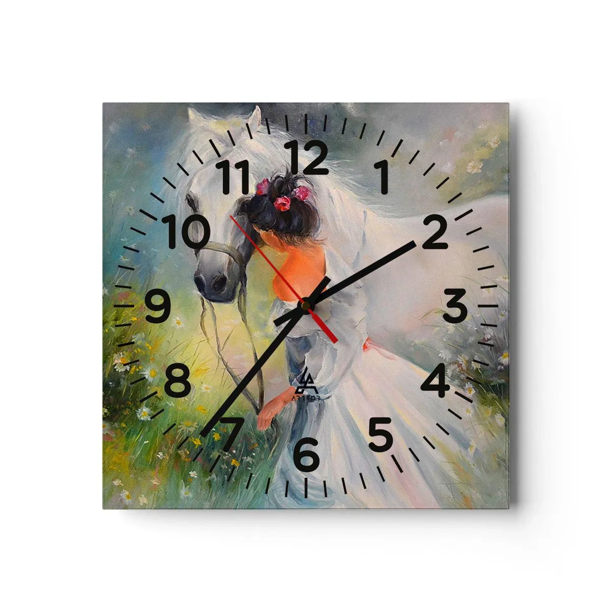 Nástenné hodiny - Ako z krásneho sna - 40x40 cm