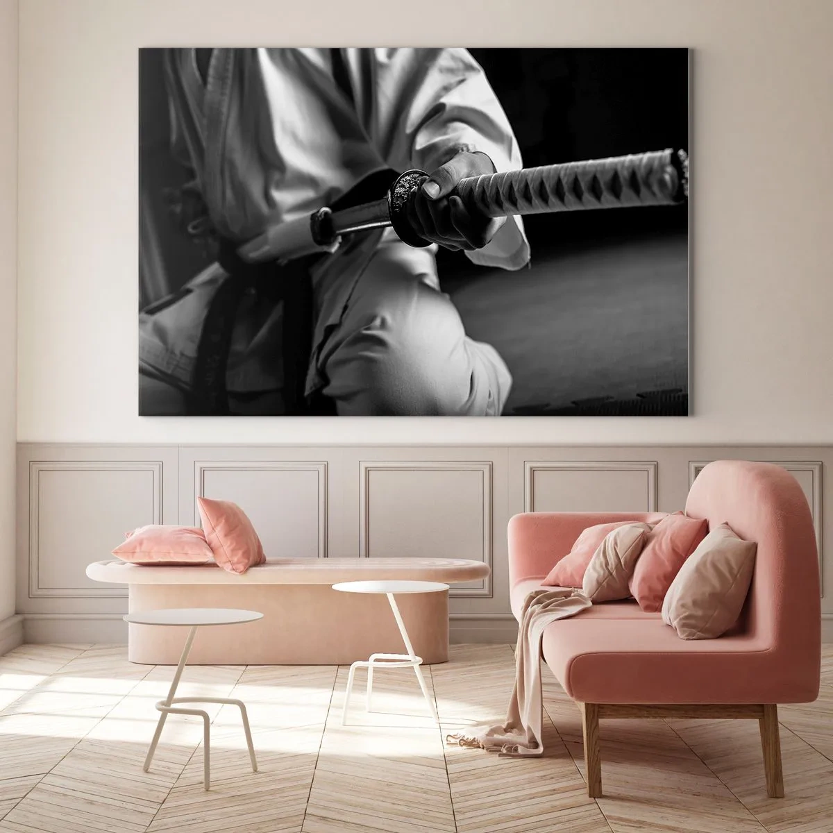 Obraz na skle - Duša bojovníka - 120x80 cm