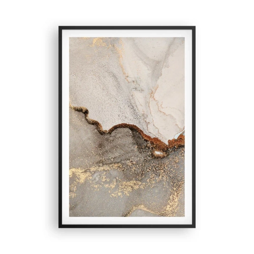 Plagát v čiernom ráme - Na hranici farieb - 61x91 cm