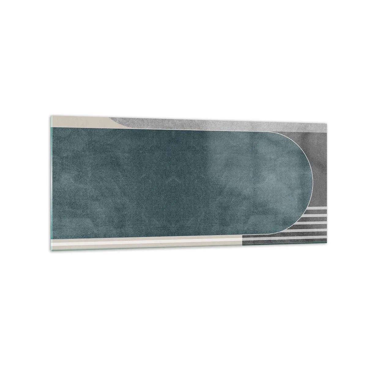 Obraz na skle - Kompozícia na úrovni - 120x50 cm