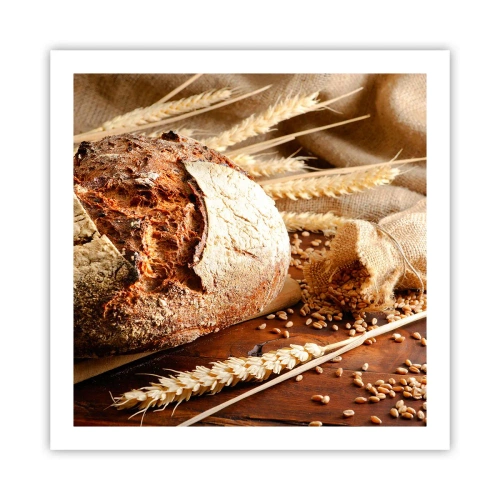 Plagát - Chutný, voňavý, chrumkavý - 60x60 cm