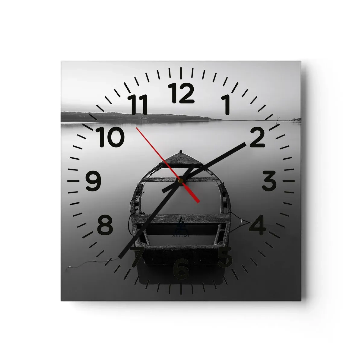 Nástenné hodiny - Túžba a melanchólia - 30x30 cm