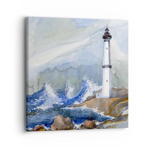 Obraz na plátne - Proti tme a hromobitiu - 30x30 cm
