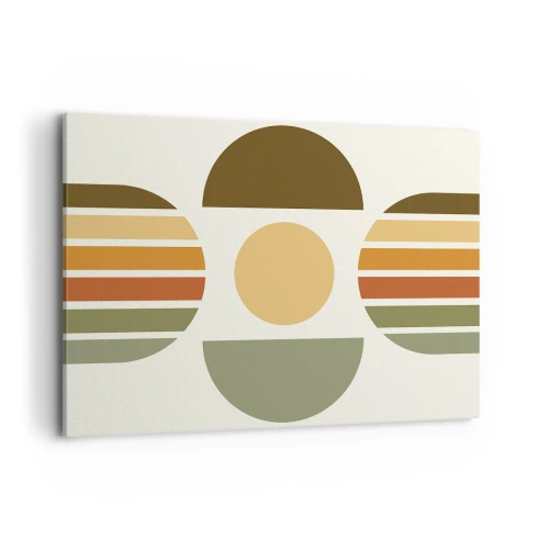 Obraz na plátne - Vo farbách zeme - 100x70 cm