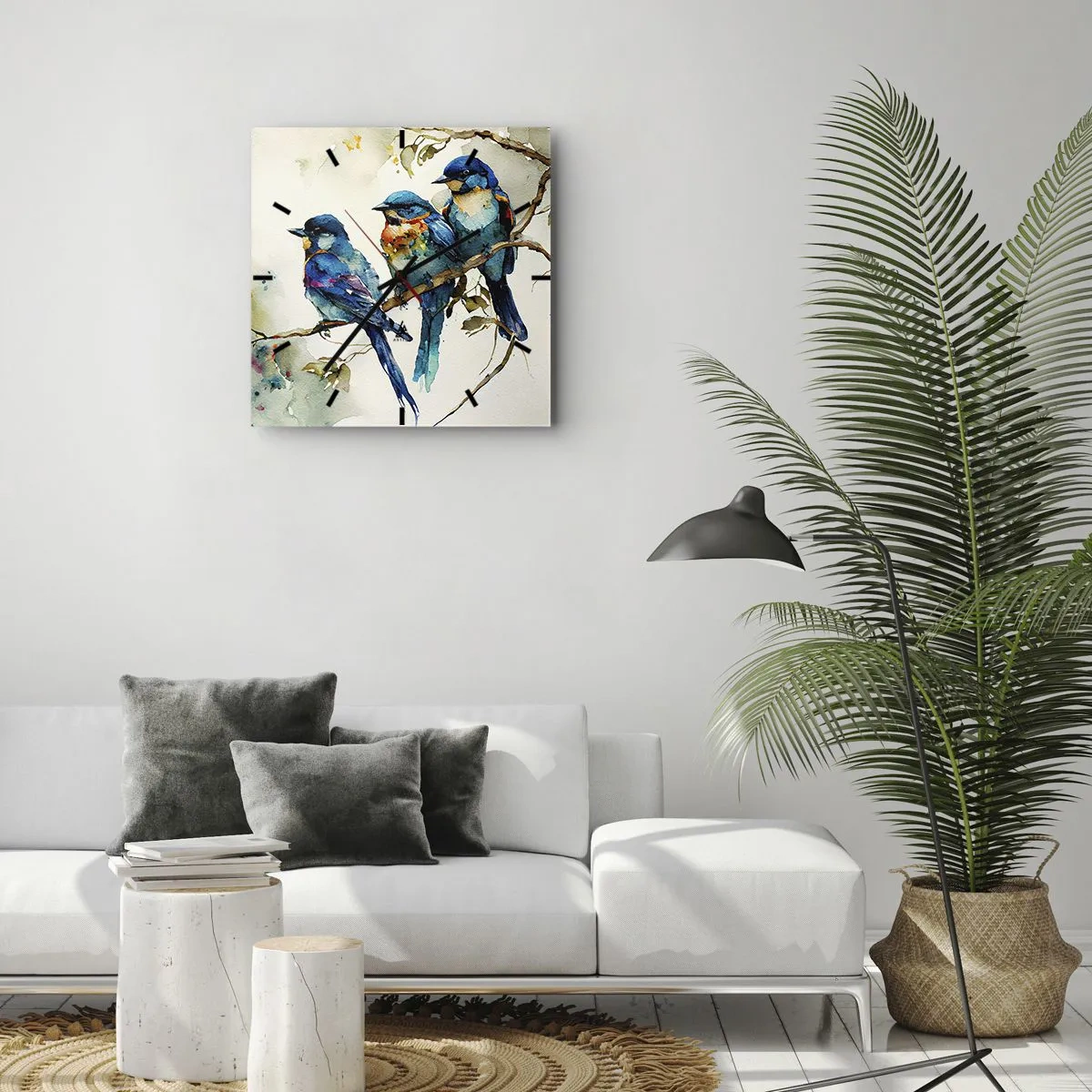 Nástenné hodiny - Urazil sa? - 40x40 cm