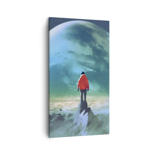 Obraz na plátne - Objaviteľ novej krajiny - 45x80 cm