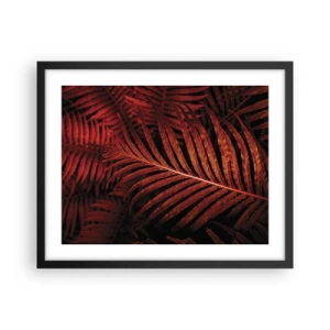 Plagát v čiernom ráme - Žiar života - 50x40 cm