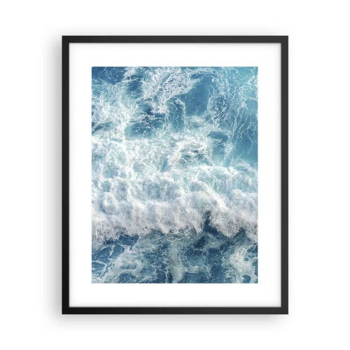 Plagát v čiernom ráme - Radostne a skákavo - 40x50 cm