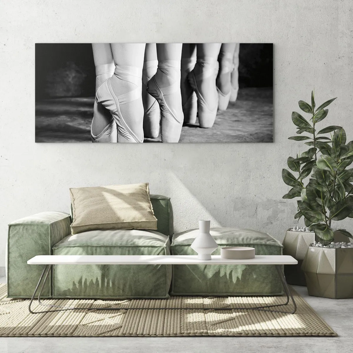 Obraz na skle - Spoločne, ľahko - 100x40 cm