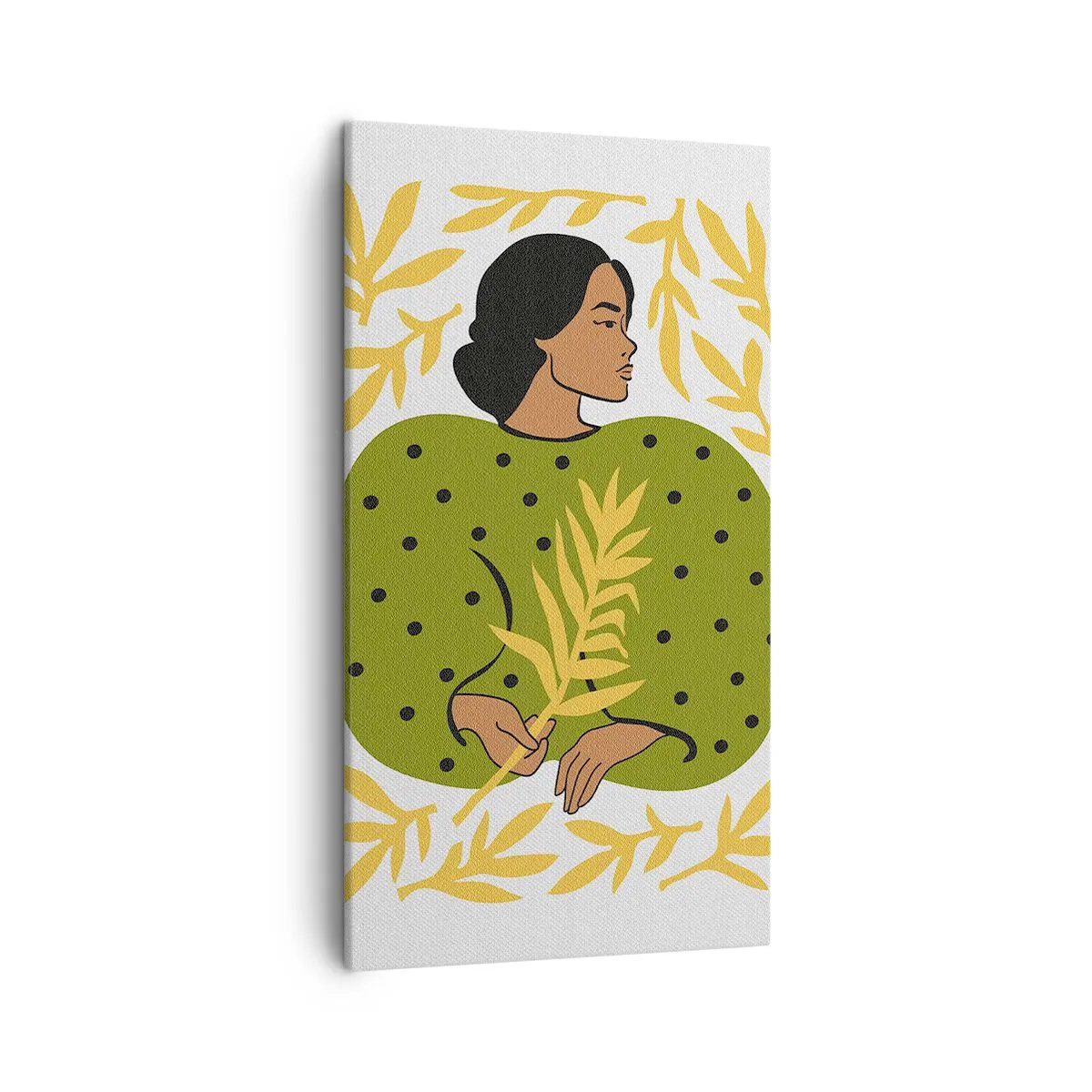 Obraz na plátne - Havajské dievča - 45x80 cm