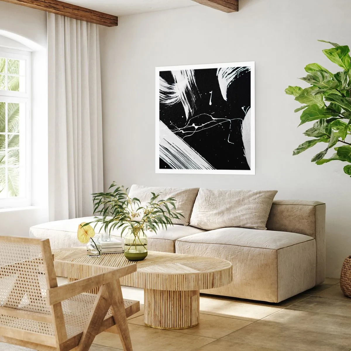 Plagát - Prelomiť temnotu - 30x30 cm