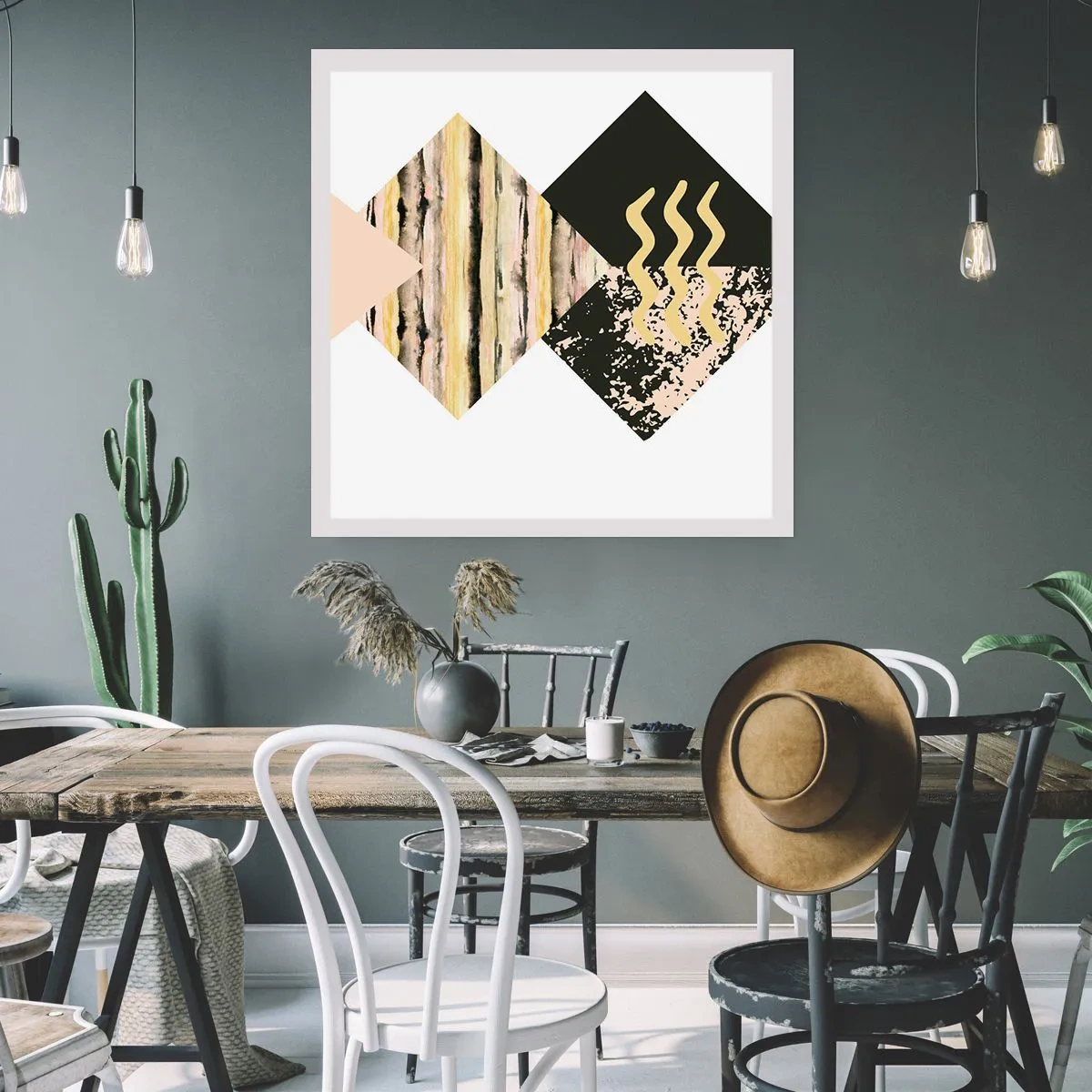 Plagát - Nie je to tak jednoduché - 40x40 cm