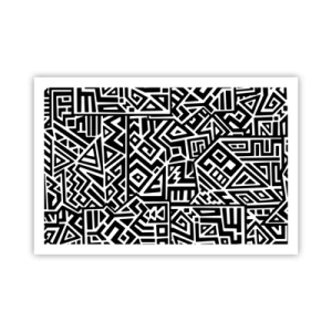 Plagát - Predkolumbovská kompozícia - 91x61 cm