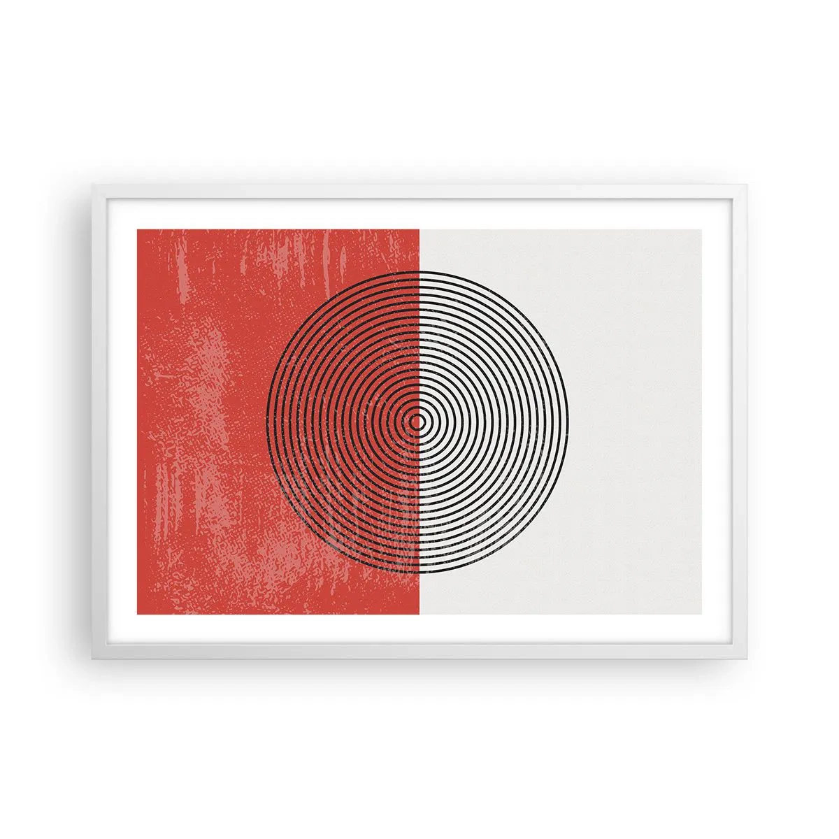 Plagát v bielom ráme - Presný zásah - 70x50 cm